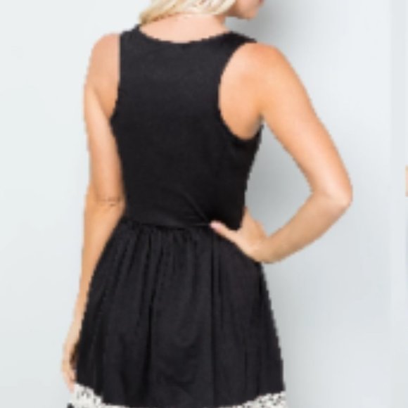 NWT ANTHROPOLOGIE Finn & Clover Black Dress L - Picture 4 of 7